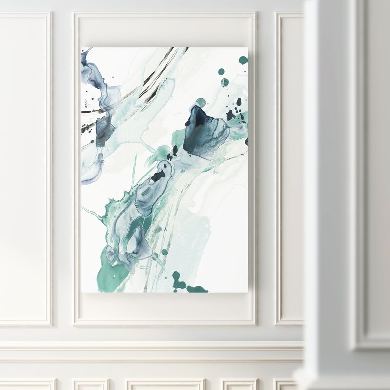 'Deep Splash II' - Painting Print on Canvas JJ272