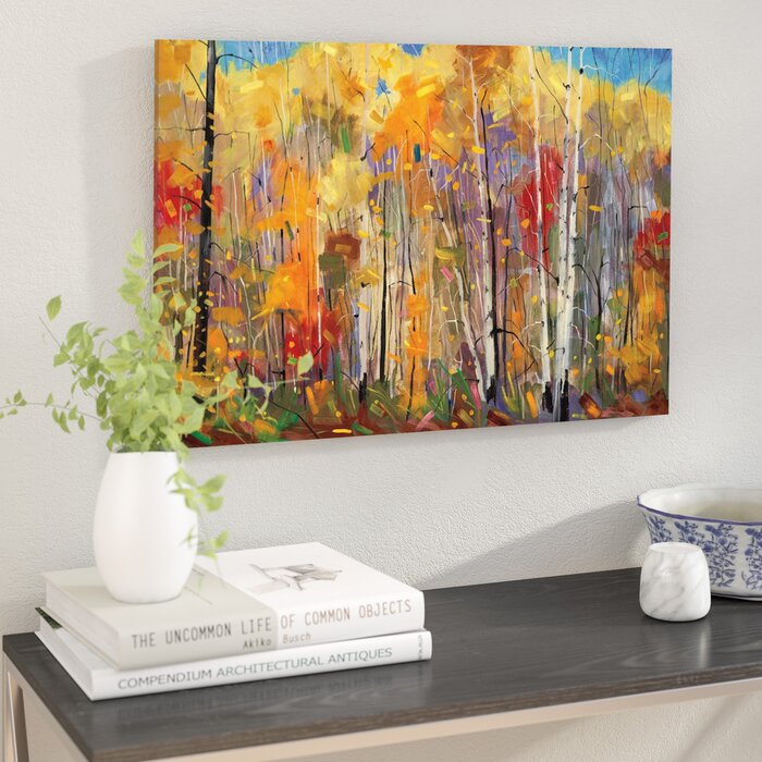 'Disco' Painting Print on Wrapped Canvas 12" x 18" EE1046