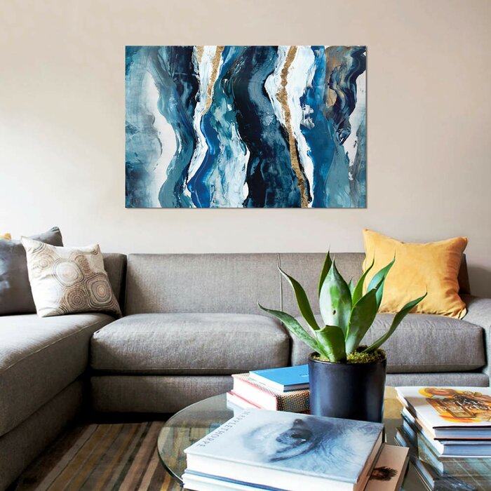 'Effectus II' Graphic Art Print on Canvas #LX4246