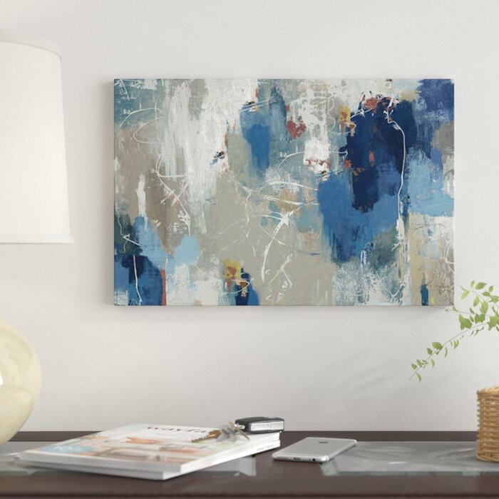 'Fluttered' Print on Canvas 8" x 12" EE1025