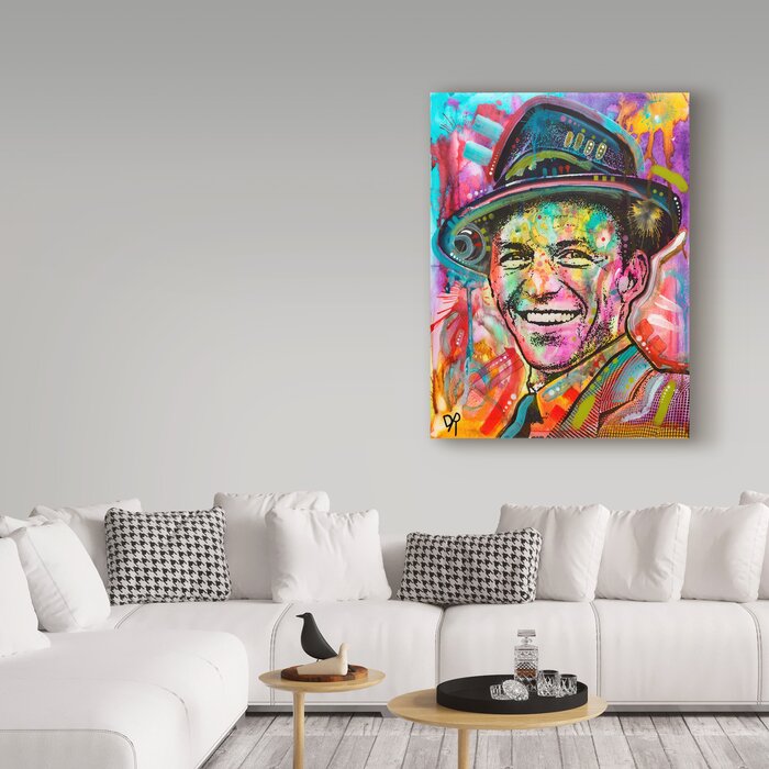 'Frank Sinatra I Graphic Art 47" Print on Wrapped Canvas