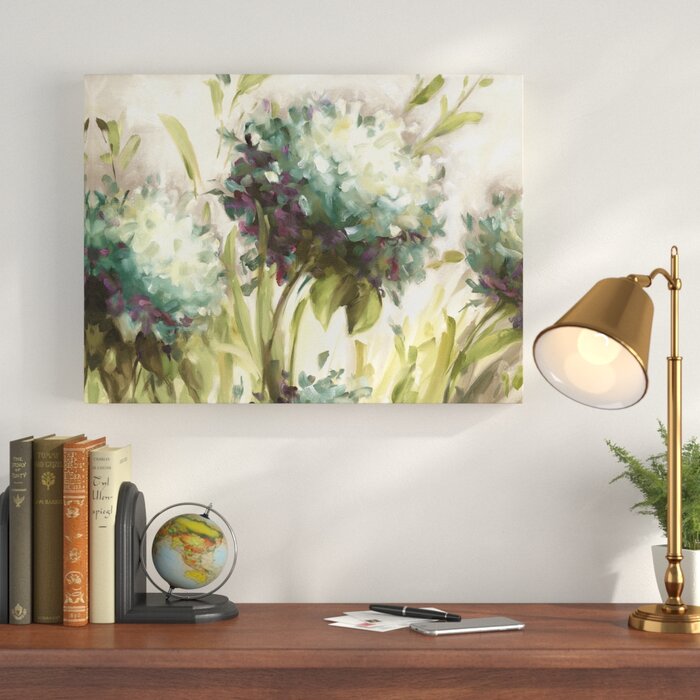 'Hydrangea Field' Print on Canvas #LX4139