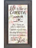 'Life Is like a Camera' - Picture Frame Texual Art Print on Paper LX5567