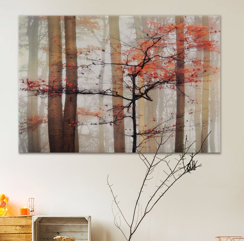 'Linen Landscape' Wrapped Canvas Print - 24" x 36" (#K1386)