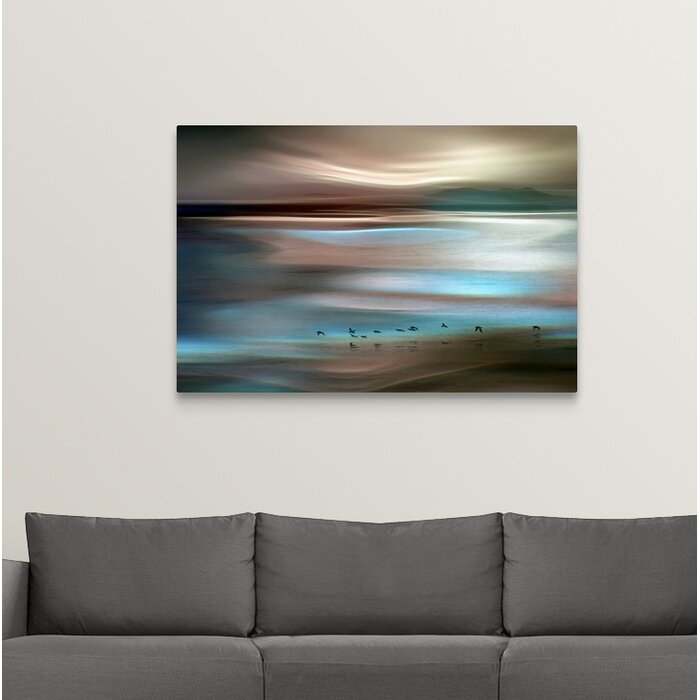 'Migrations' Graphic Art Print on Canvas - 48" x 32" (#K4802)