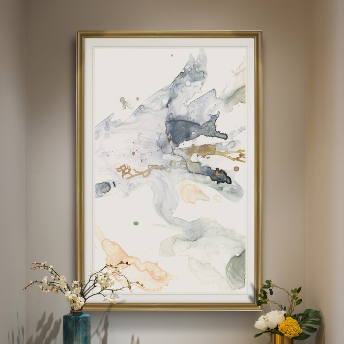 'Organic Interlace II' - Painting Print on Canvas CL321