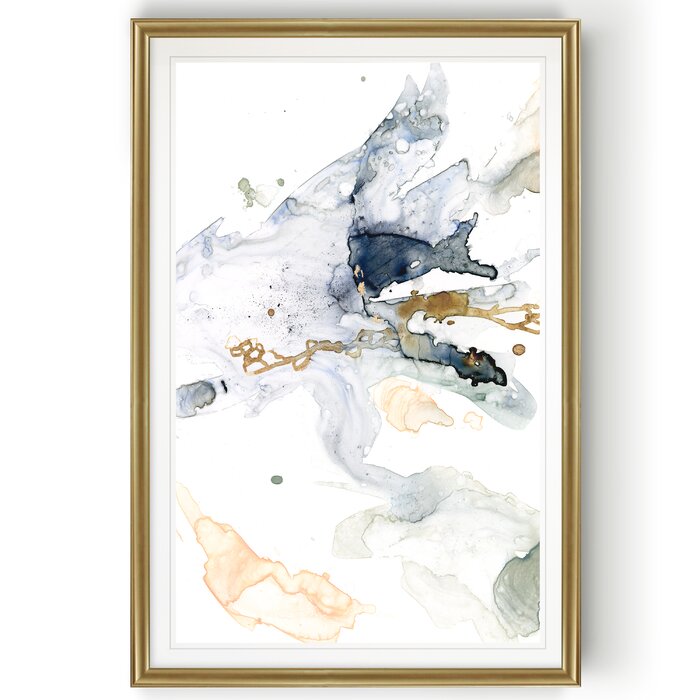 'Organic Interlace II' - Painting Print on Canvas CL321