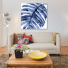 'Palm Close up II' Graphic Art Print on Canvas in Indigo CL412