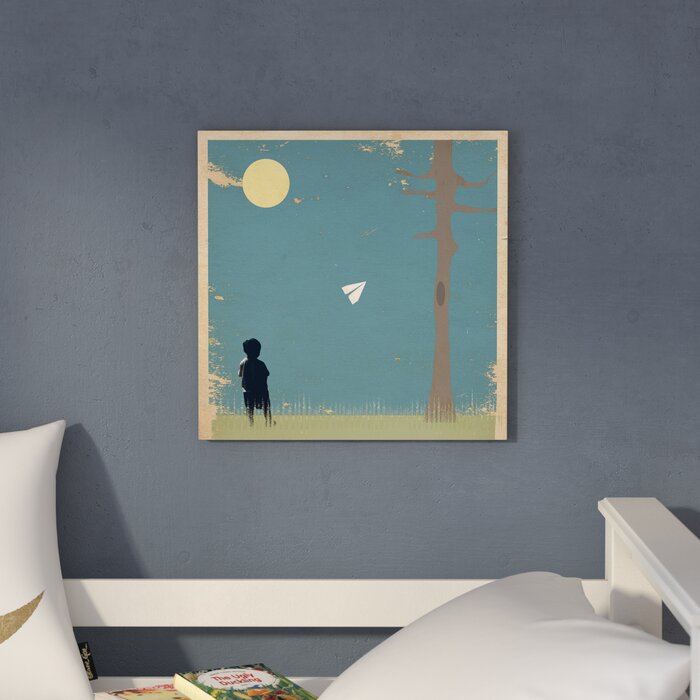 'Paper Airplane' Canvas Art LX4434