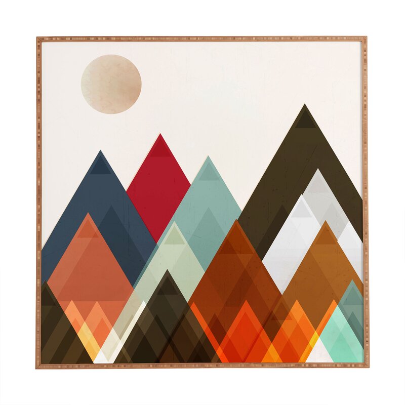 'Pepper Moon' - Picture Frame Graphic Art Print EJ678