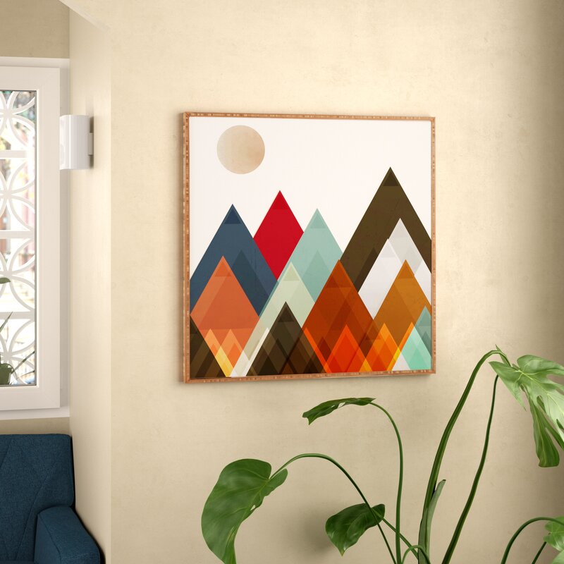 'Pepper Moon' - Picture Frame Graphic Art Print EJ678