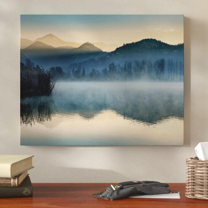 'Quiet Morning' - Wrapped Canvas Photograph Print #HA753