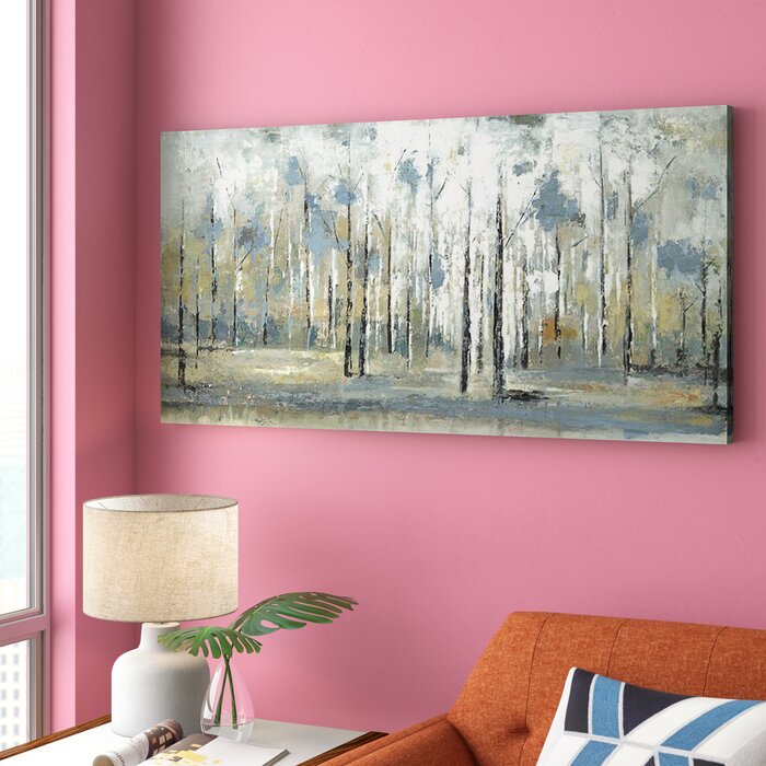 'Sky Branches' by Irina K. Wrapped Canvas Print - 24" x 48" (#K5599)