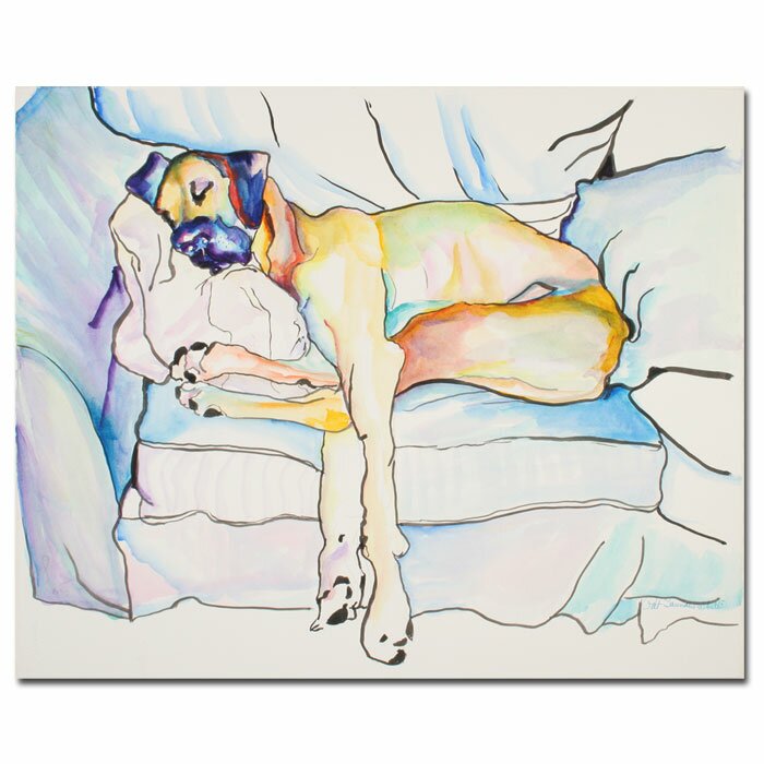 'Sleeping Beauty' by Pat Saunders-White - Wrapped Canvas Print PK180