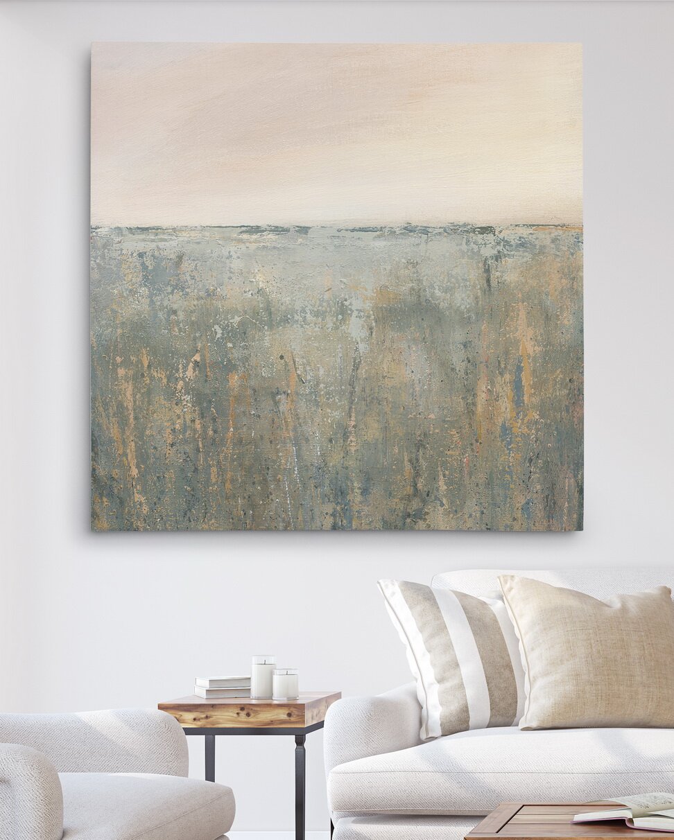 'Sunset Marsh' - Painting Print EJ559