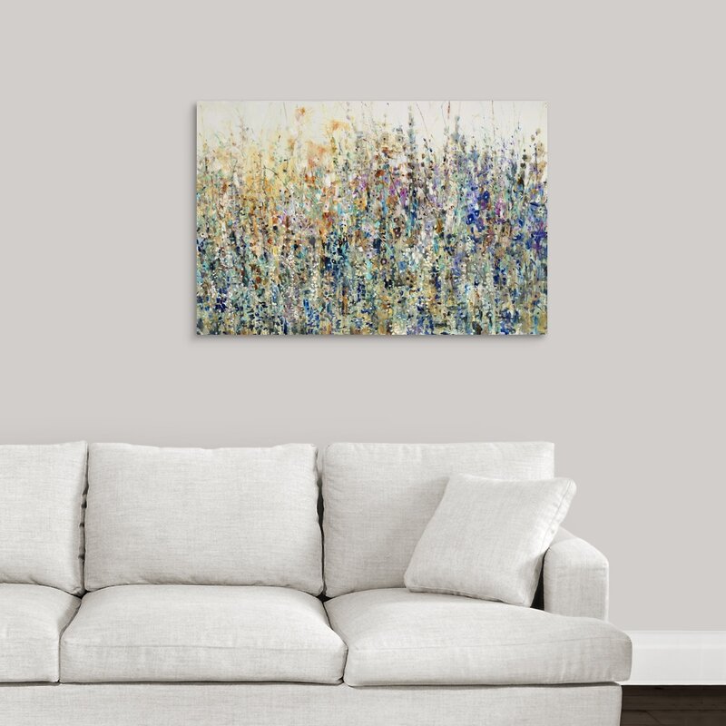 'Thicket Wildflowers' Painting on Wrapped Canvas - 36" x 24" (#846)