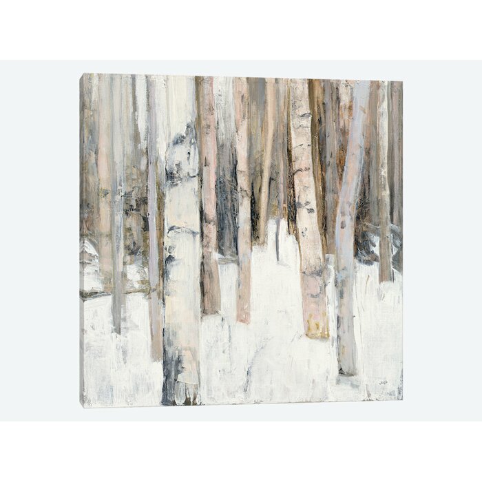 'Warm Winter Light I' Graphic Art Print on Wrapped Canvas AH110