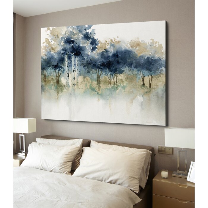 'Waters Edge I' Wrapped Canvas Print - 36" x 48" (#858)