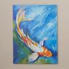 'Yamato Nishiki Koi' Painting Print on Wrapped Canvas LX5572