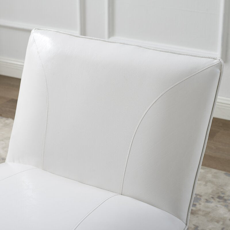 28.35'' Wide Tufted Slipper Chair