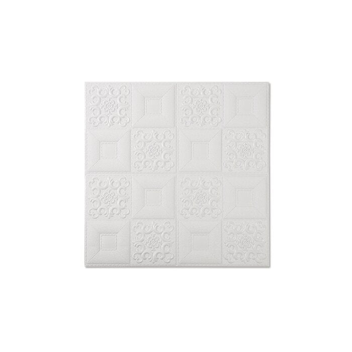 28" x 28" Peel and Stick Vinyl Wall Paneling (Set of 10)