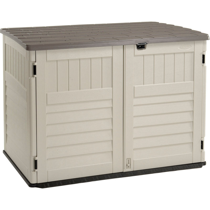 Suncast® Stow-Away Horizontal Shed, 70-1/2"W x 44-1/2"D x 52"H, 70 Cu. Ft. KB437