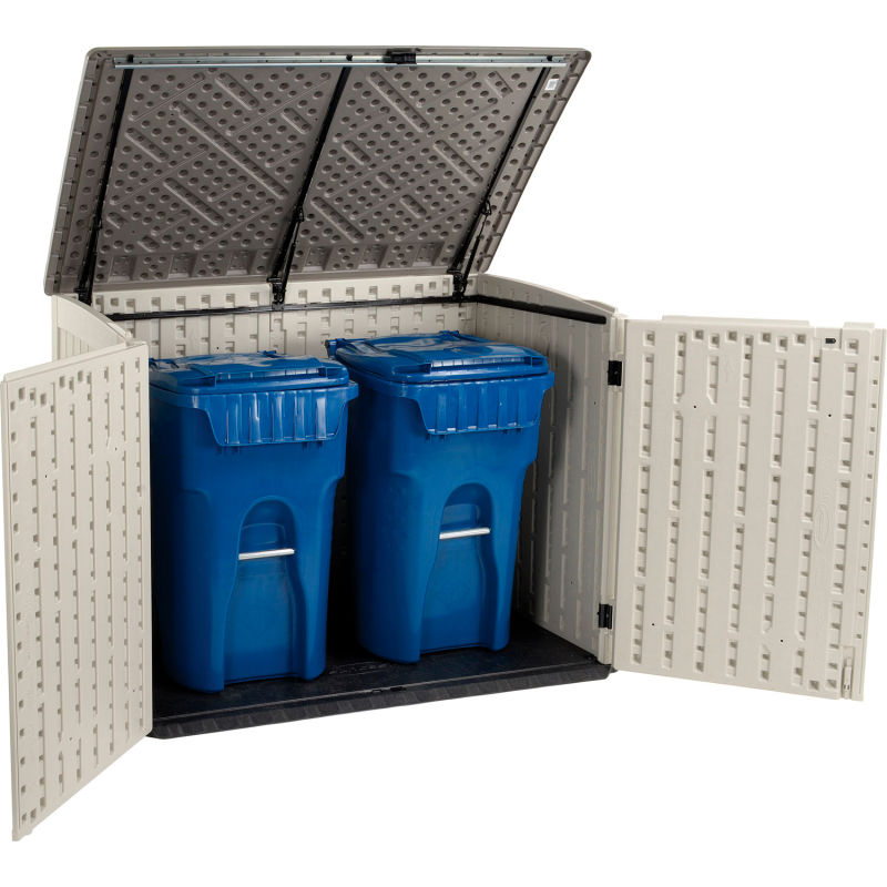 Suncast® Stow-Away Horizontal Shed, 70-1/2"W x 44-1/2"D x 52"H, 70 Cu. Ft. KB437