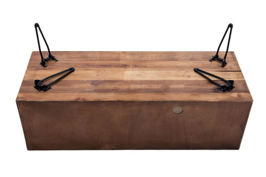 Biltmore Reclaimed Wood 48" Foldable TV Stand - Belmont Home
