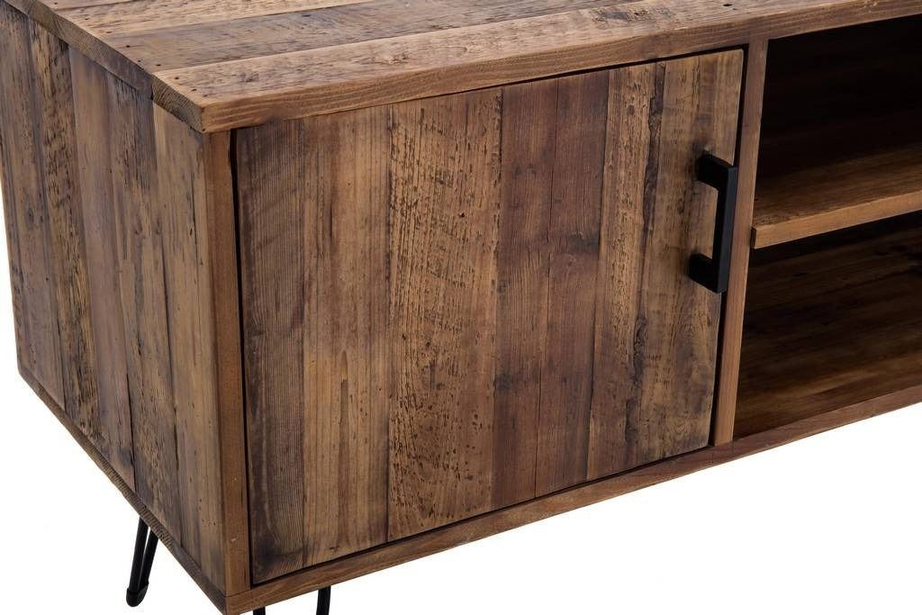 Biltmore Reclaimed Wood 48" Foldable TV Stand - Belmont Home
