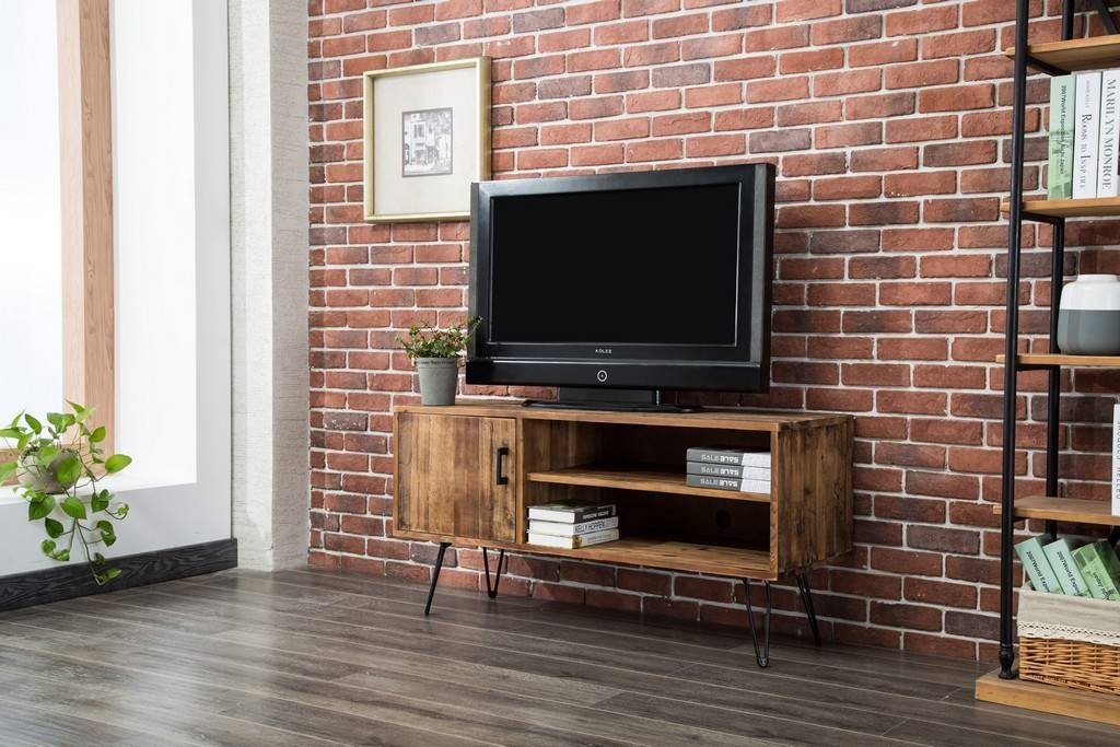 Biltmore Reclaimed Wood 48" Foldable TV Stand - Belmont Home