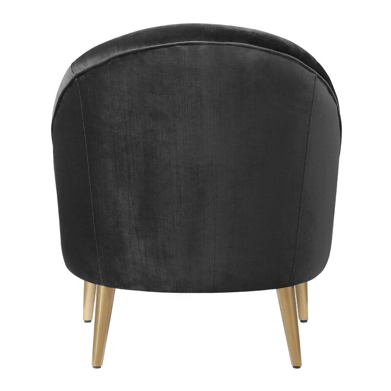29'' Wide Tufted Velvet Barrel Chair CYB419