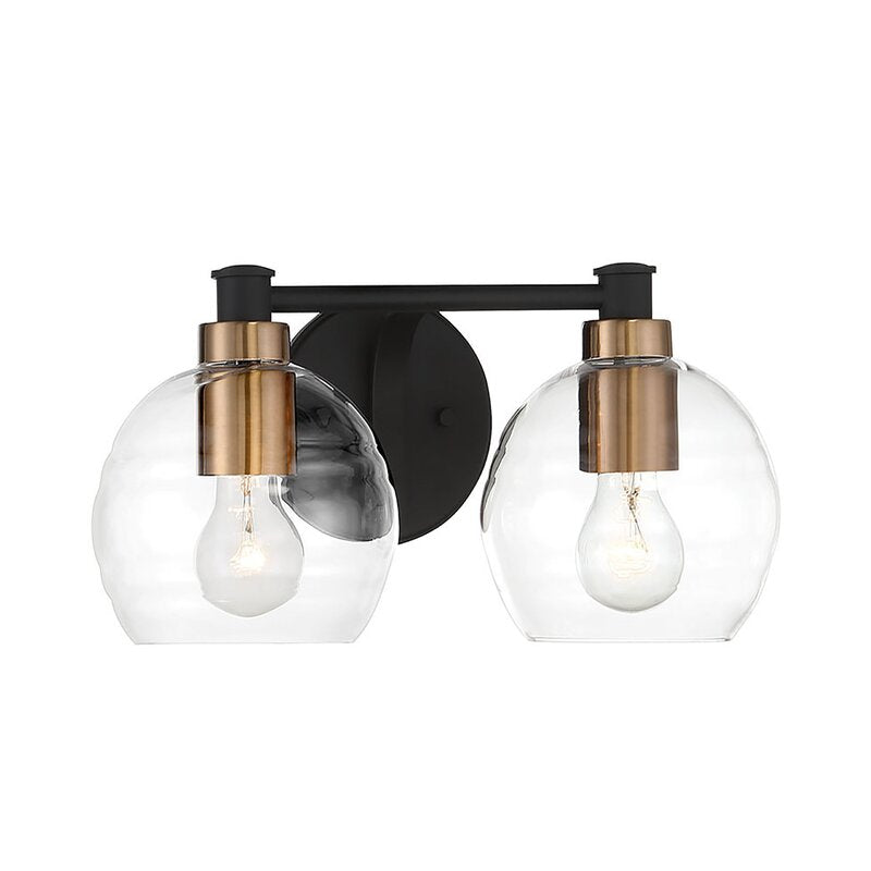 2 - Light Dimmable Sand Coal Bath Bar CYB374