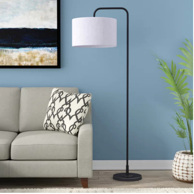 63.75" Oiled Rubbed Bronze Finish Floor Lamp HB190