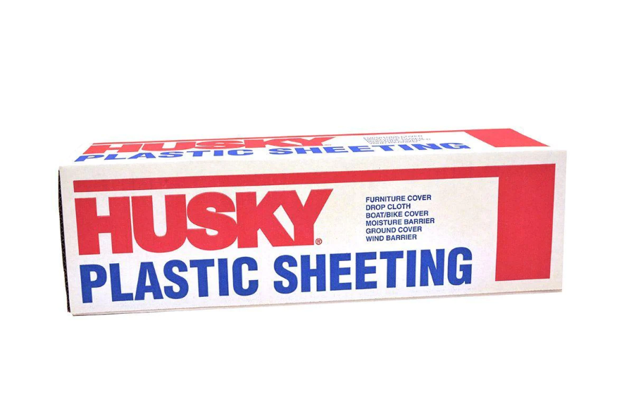 1 ft. x 300 ft. Black Flashing Plastic Sheeting B110-KS450