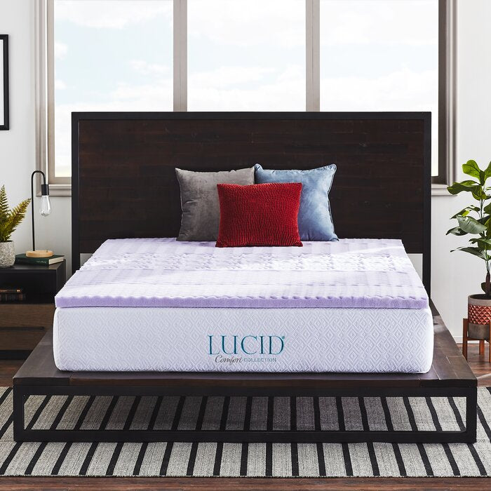 2" Twin XL Memory Foam Mattress Topper