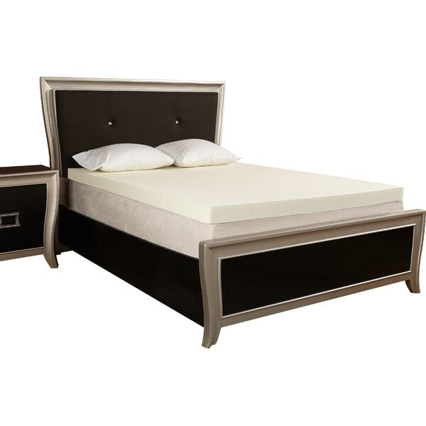 2" Memory Foam Mattress Topper, Queen