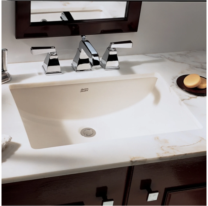 American Standard Studio 19-3/4" Undermount Porcelain Bathroom Sink KB1052