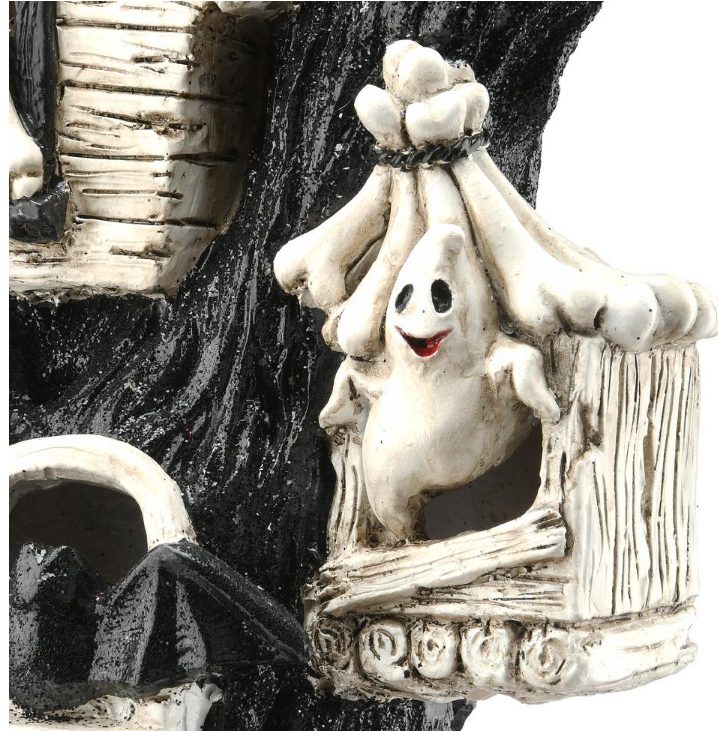 15 in. Halloween Tree Houses with Battery Operated LED Light KB864