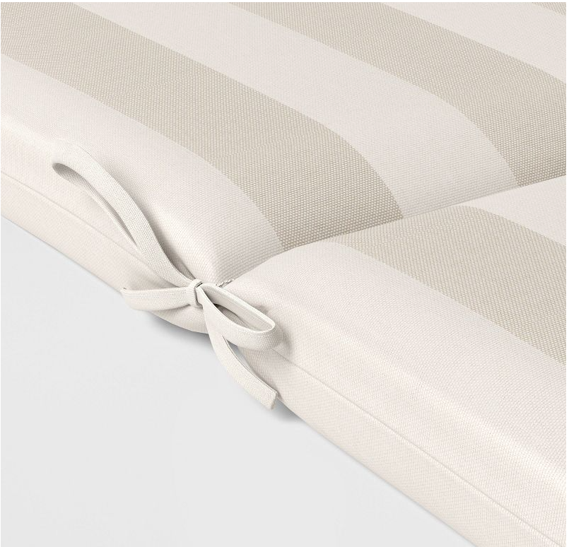 Cabana Stripe Outdoor Chaise Cushion DuraSeason Fabric™ - Threshold™, Set of 2