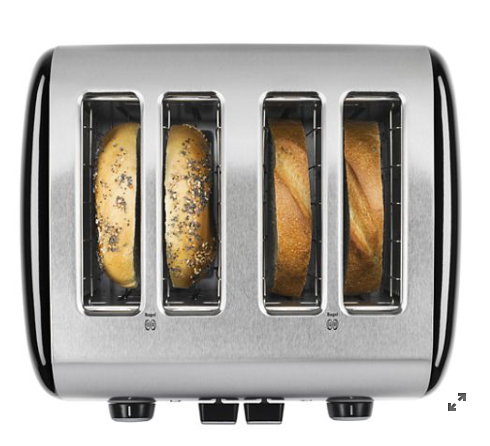 4-Slice Toaster with Manual High-Lift Lever HAB103