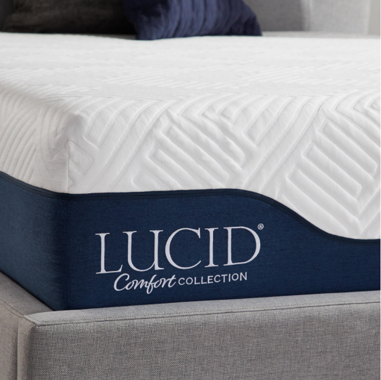 12 in. Medium-Firm Gel and Aloe Vera Hybrid Memory Foam Tight Top Queen Mattress