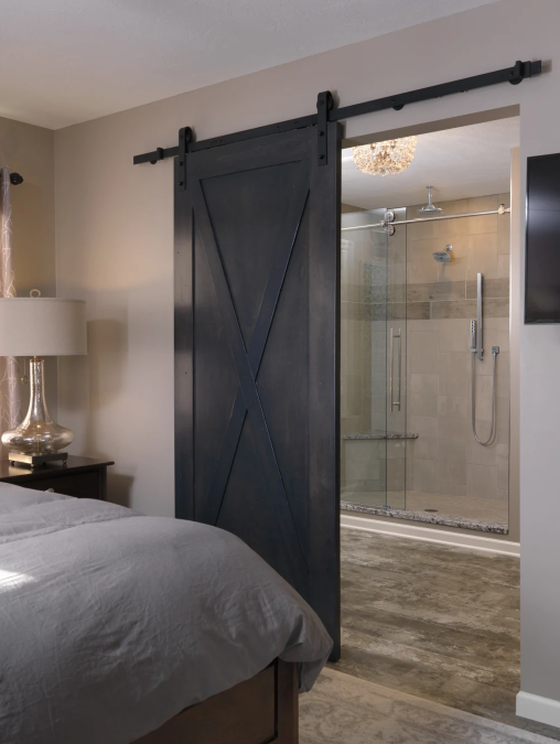 6" Ceiling Mounted Shower Arm and Shower Arm Flange