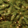 7-1/2 ft. Dunhill Slim Fir Hinged Artificial Christmas Tree with 600 Clear Lights