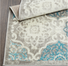 Boho Gray/Blue 8 ft. x 10 ft. Indoor Area Rug