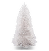 9 ft. Dunhill White Fir Tree with Clear Lights