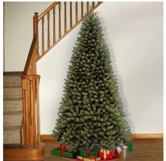 9 ft. North Valley Spruce Hinged Artificial Christmas Tree