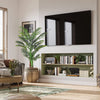 2 Artificial Palm Tree in Pot Set