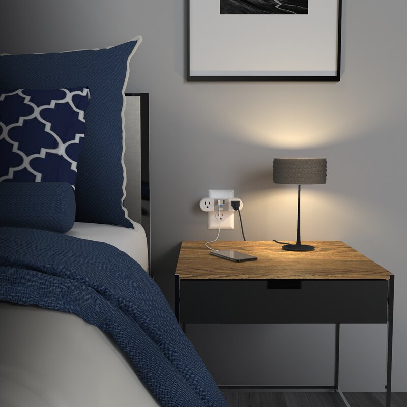 2 Outlet Smart Plug, Smart Home WiFi Outlet, Remote App Control, Supports 2.4GHz Network, No Hub Required