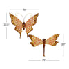 2 Piece Butterfly and Dragonfly Metal Wall Décor Set KB2386-A6-B3-P2