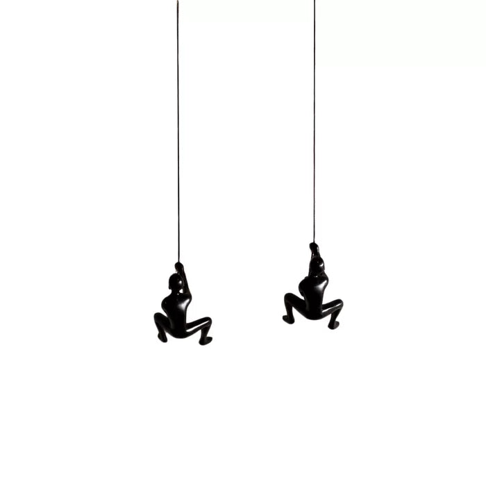 2 Piece Climbing Man Wall Décor Set (Set of 2)